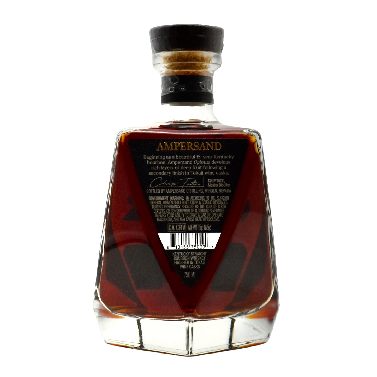 Ampersand 15 Year old Opimus Bourbon Whiskey 750ml