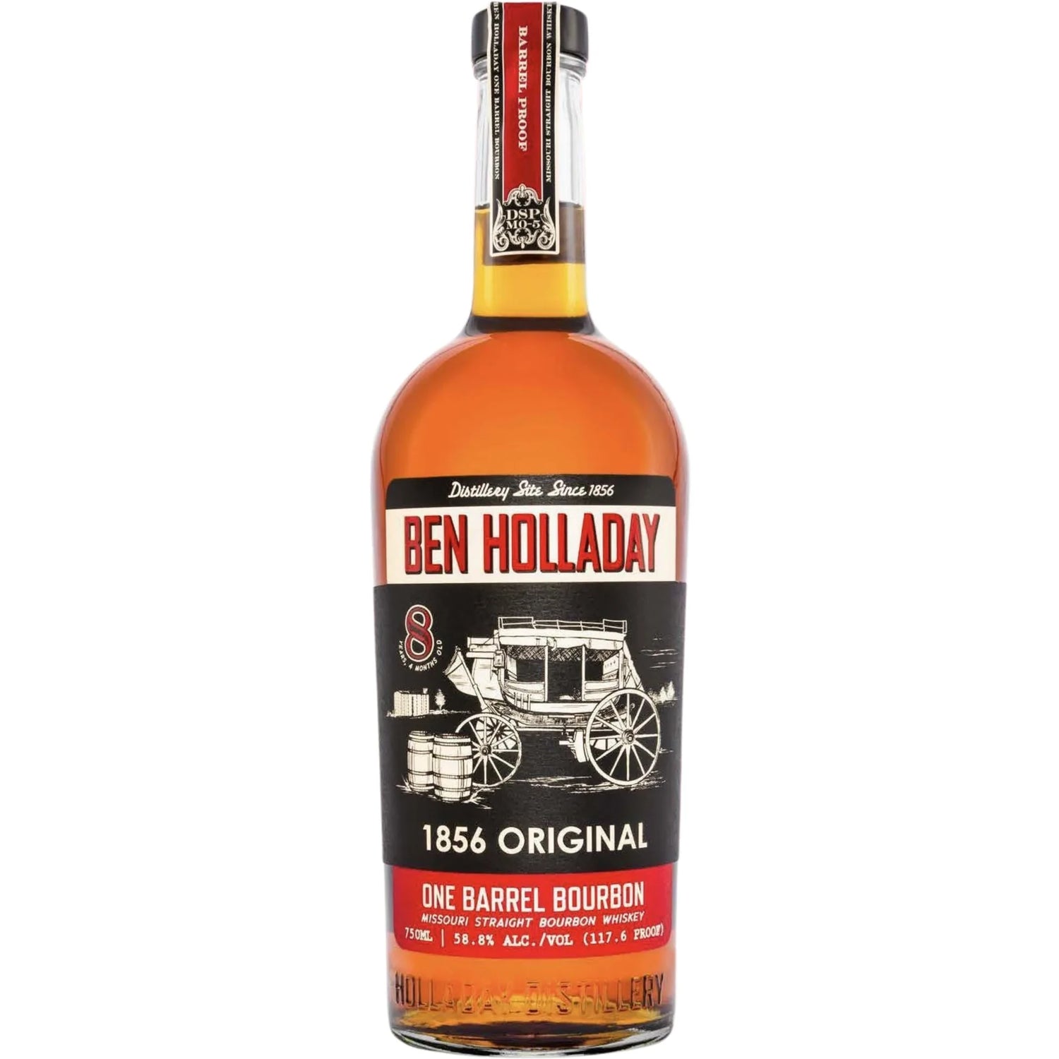 Ben Holladay 1856 original 8Year Bourbon 750ml