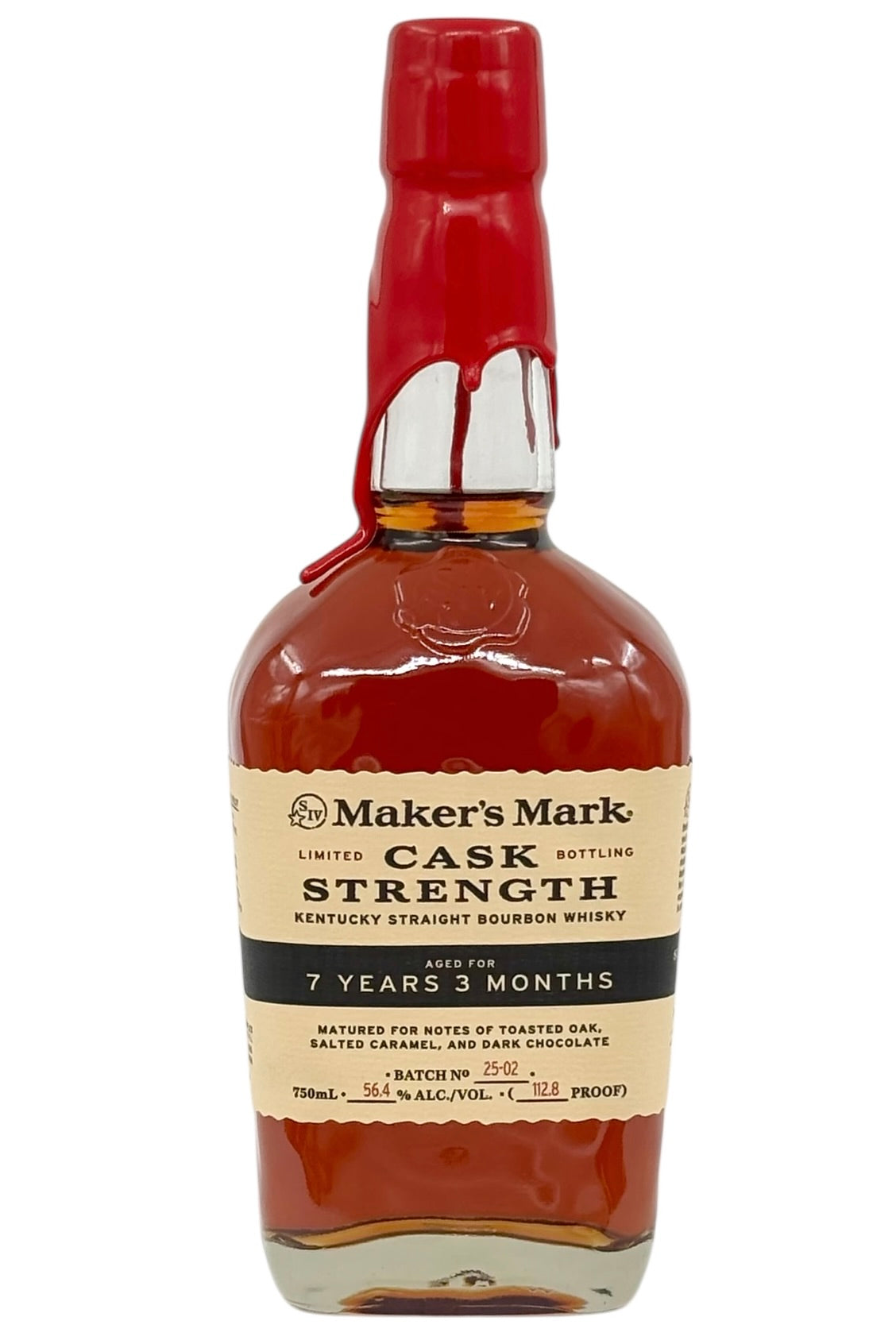 Maker's Mark 7 Years Old Cask Strength Kentucky Straight Bourbon Whiskey 750ml