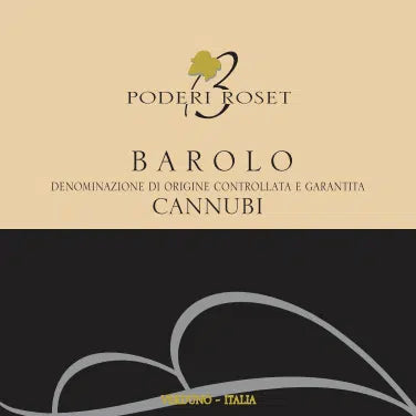 Poderi Roset Barolo Cannubi 2016 750ml