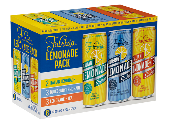 Fabrizia Spiked Lemonade Variety Pack 8pk