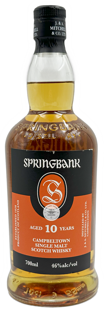 Springbank 10 Year Old Single Malt Whisky 700ml