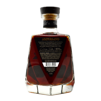 Ampersand 15 Year old Opimus Bourbon Whiskey 750ml