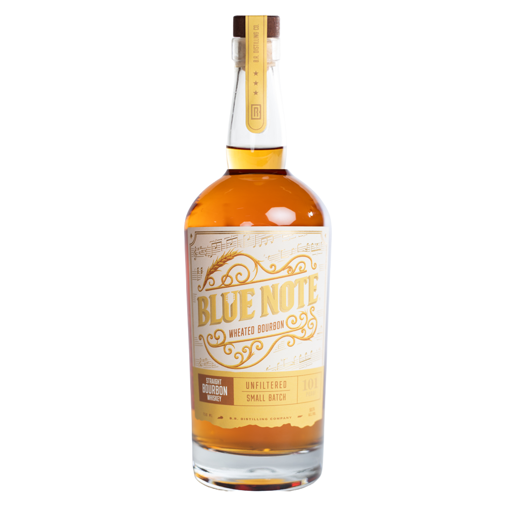 Blue Note Bourbon  Unfiltered Wheated Bourbon Whiskey 750ml