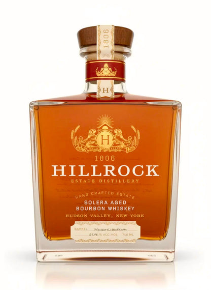Hillrock Solera Aged Triple Cask Cask Strength 115.9 Proof Whiskey Library Barrel Pick 750ml
