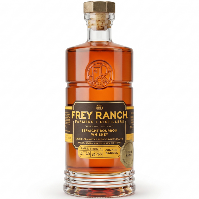 Frey   Ranch   Five   Grain   Single   Barrel   Bourbon   #20-0516   750ml