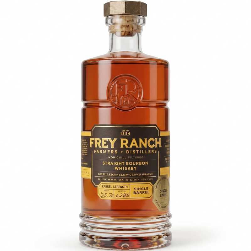 Frey   Ranch   Straight   Bourbon   Whiskey   #20-0965   750ml