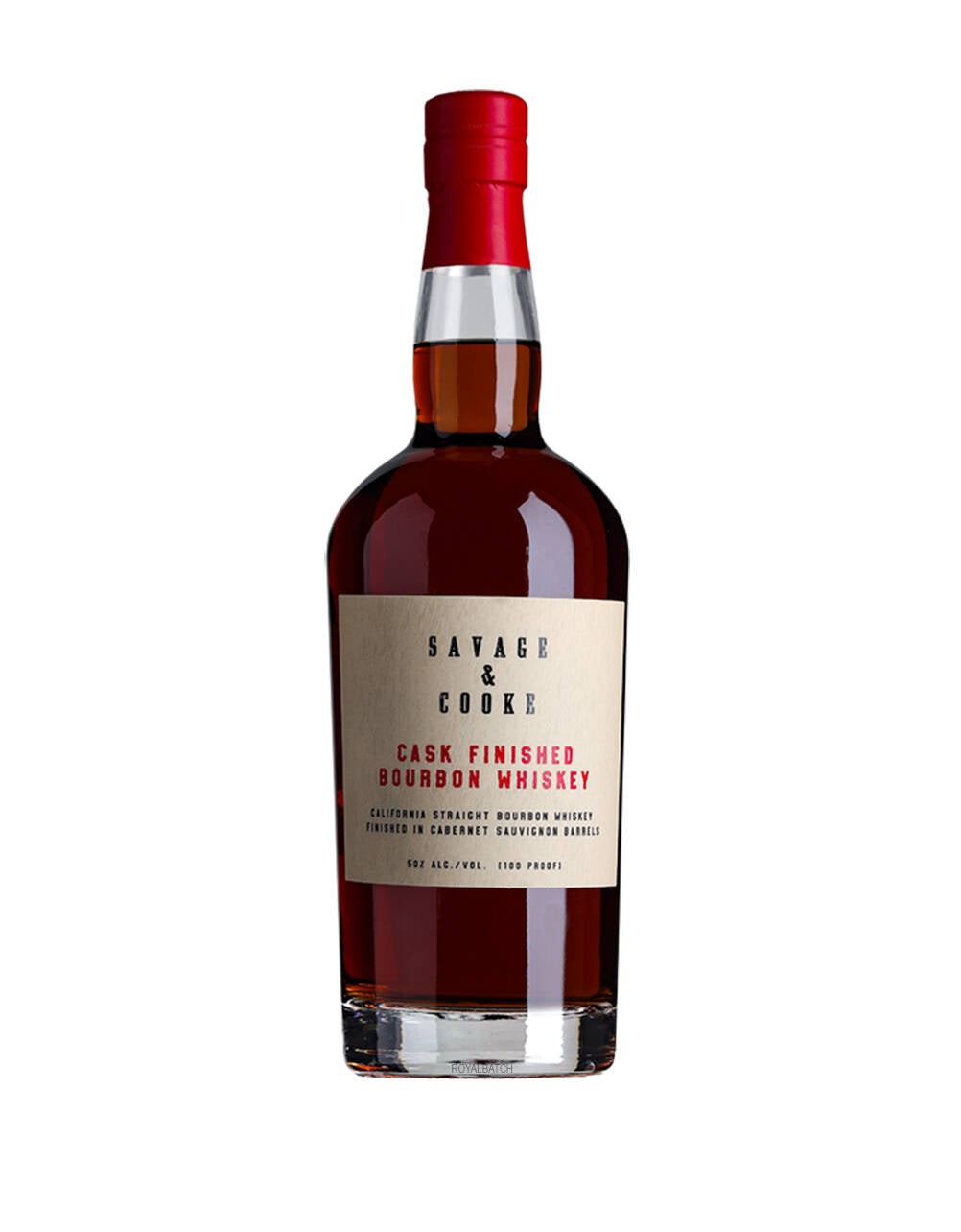 Savage & Cooke Cabernet Sauvignon Cask  Bourbon Whiskey 750ml