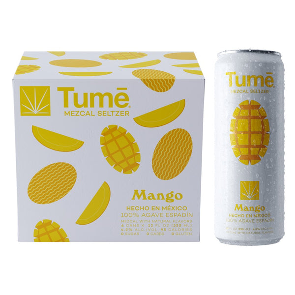 Tume Mango Mezcal Seltzer Mango Seltzer  6pk